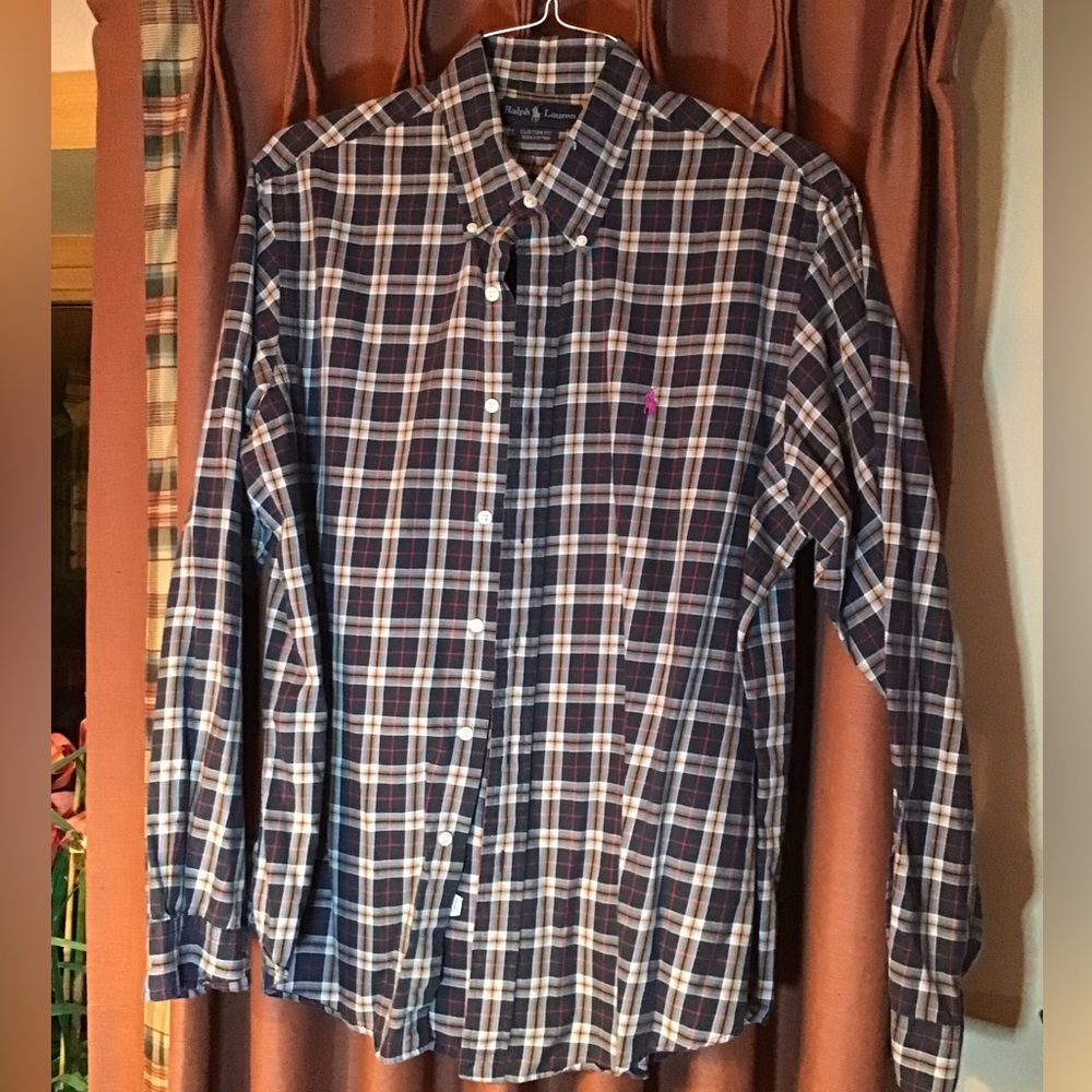 NWOT Ralph Lauren Long Sleeve Casual Button Down Shirt in XL